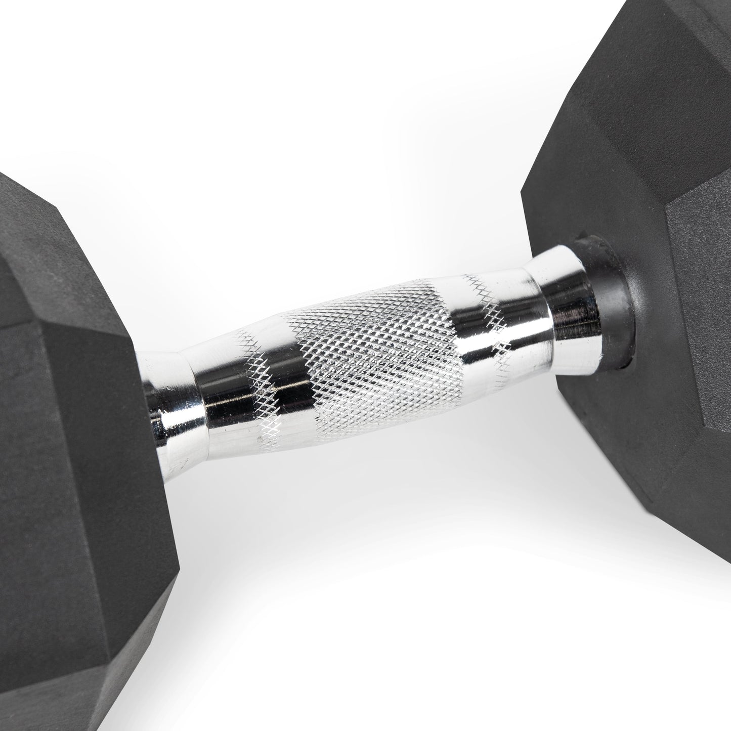 Barbell, 60Lb Rubber Hex Dumbbell, Single