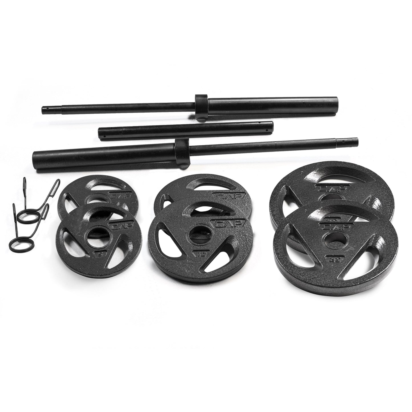 Barbell Olympic Weight Set, 110 Lbs.