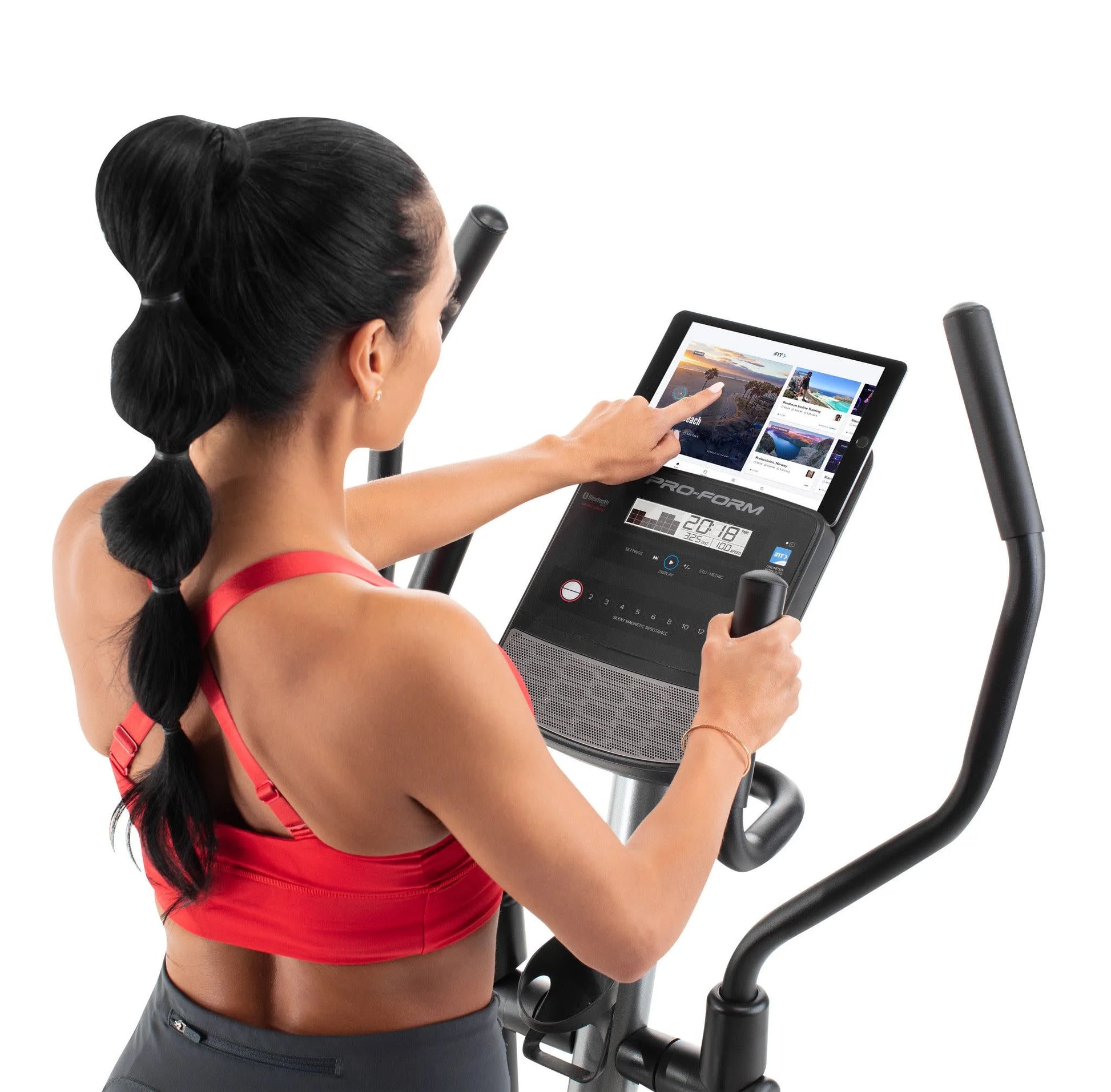 Sport E2.0 Rear Drive Smart Elliptical, Compatible with Ifit Personal Training