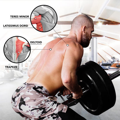 T-Bar Row Plate Post Insert Landmine Attachment – Fit 1" & 2” Olympic Bars – Full 360° Swivel & Easy to Install