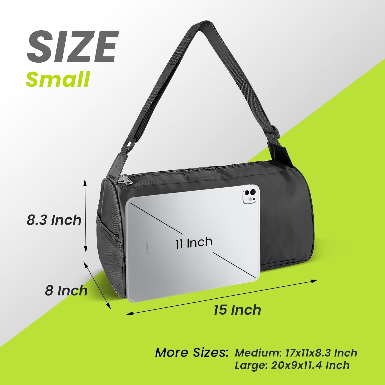 Small Travel Duffel Bag Foldable Waterproof Gym Bag for Gym Beach Swim Bag Men W