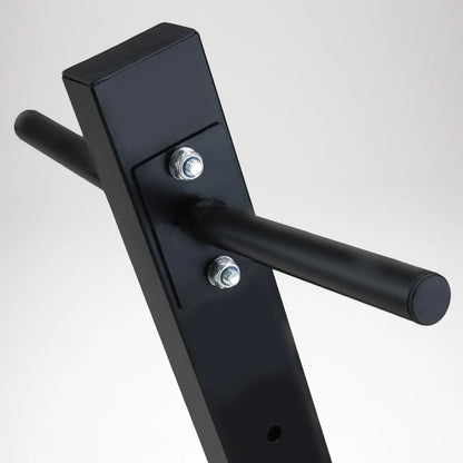 Hybrid Olympic and Standard Weight Plate Storage Rack