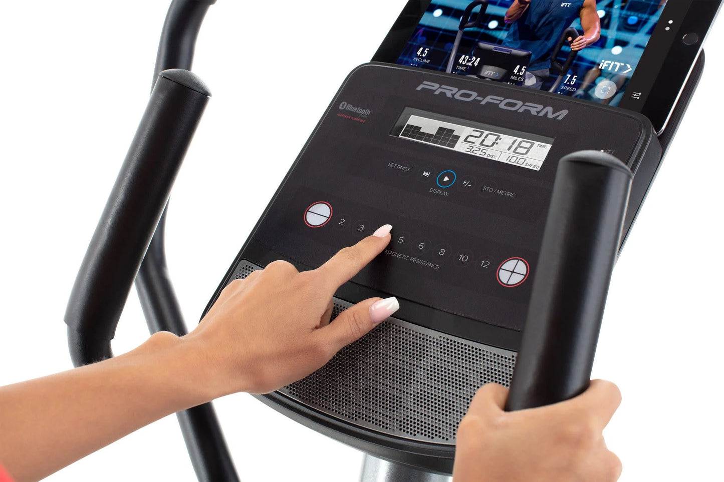 Sport E2.0 Rear Drive Smart Elliptical, Compatible with Ifit Personal Training