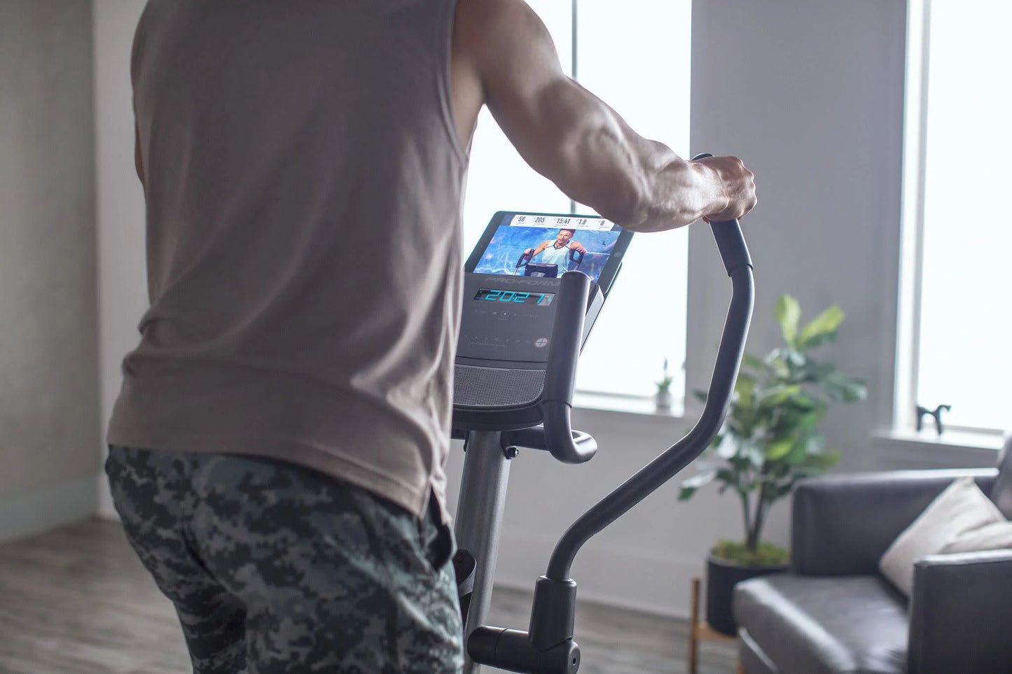 Sport E2.0 Rear Drive Smart Elliptical, Compatible with Ifit Personal Training