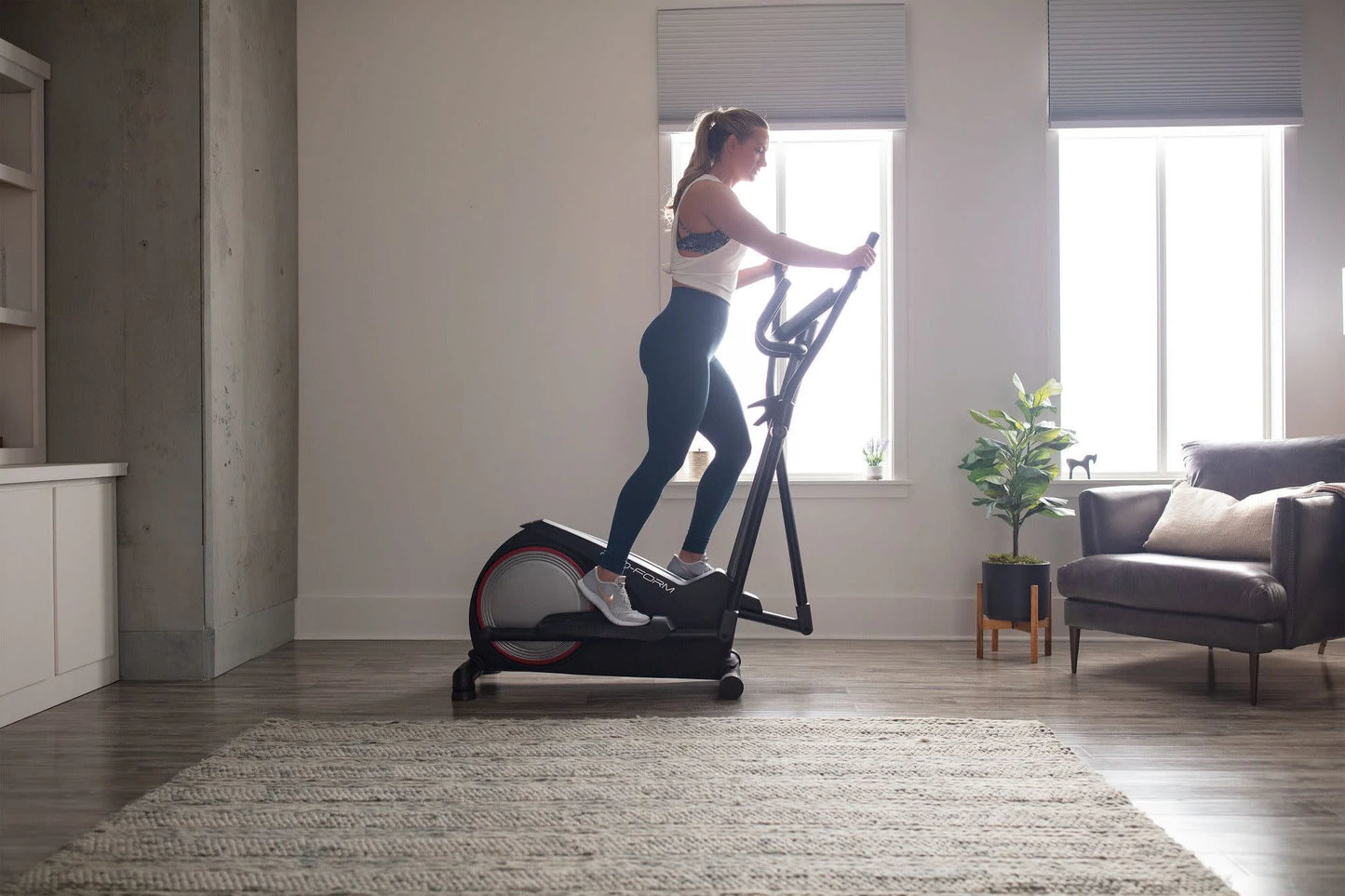 Sport E2.0 Rear Drive Smart Elliptical, Compatible with Ifit Personal Training