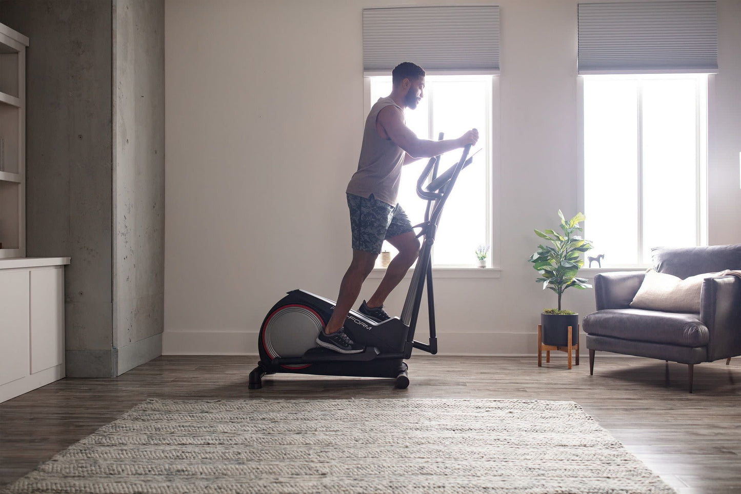 Sport E2.0 Rear Drive Smart Elliptical, Compatible with Ifit Personal Training