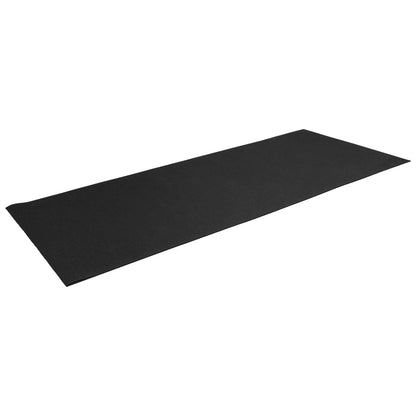 Black Rubber Utility Mat 36"X48" (0.24-Inch Thickness 12 Sq Ft) for Home, Garage, Gym Floor