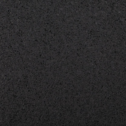 Black Rubber Utility Mat 36"X48" (0.24-Inch Thickness 12 Sq Ft) for Home, Garage, Gym Floor